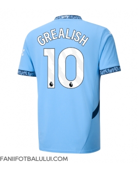 Manchester City Jack Grealish #10 Tricou Fotbal Replică 2024-25 Barbati Acasa
